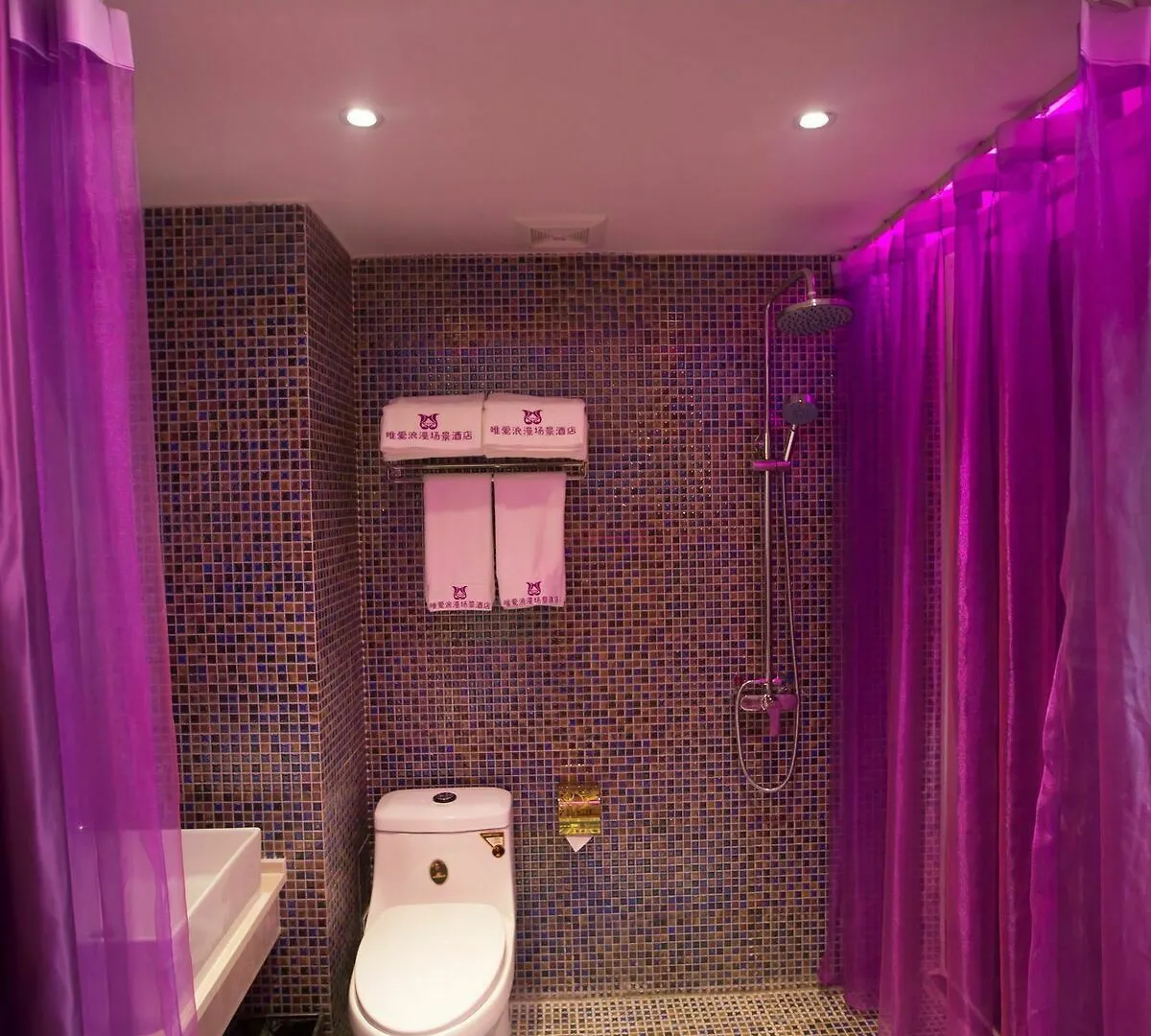 ***  Love Romantic Scene Hotel Luoyang  China